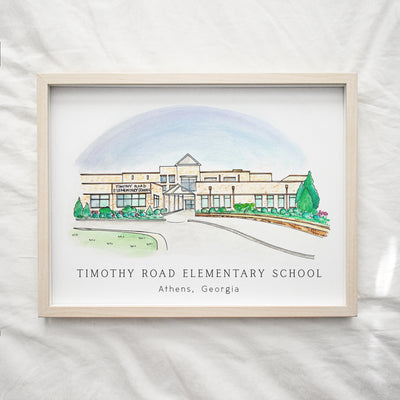 Athens Schools: Timothy Road Elementary Art Print