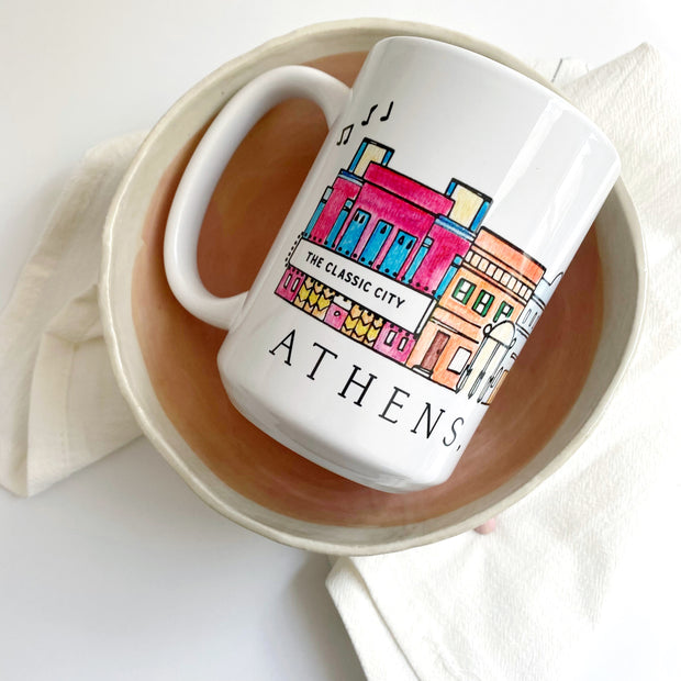Athens Watercolor Mug