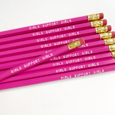 Girls Support Girls Pencils