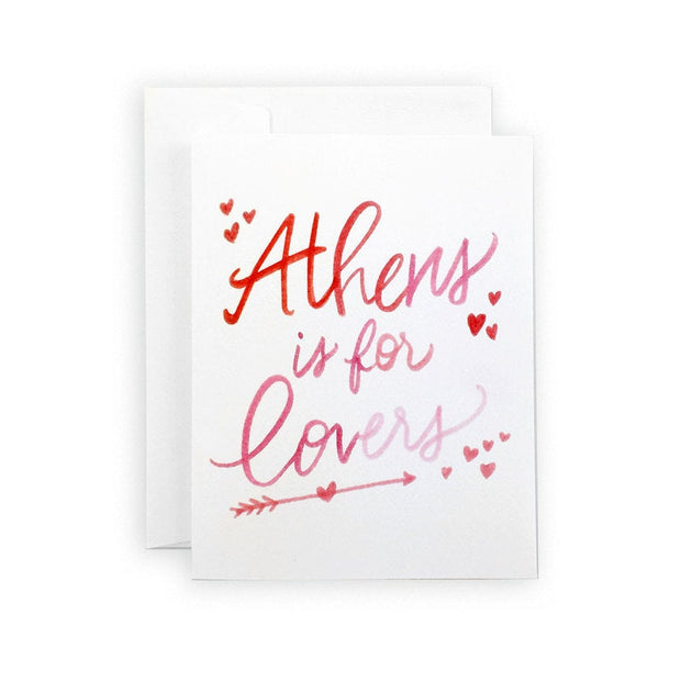 Athens is for Lovers Greeting Card