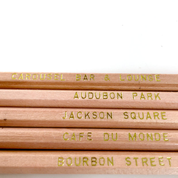 New Orleans Hometown Pencil Set