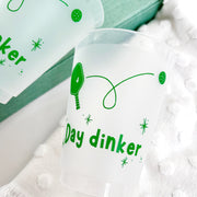 Pickleball Day Dinker Frosted Party Cups