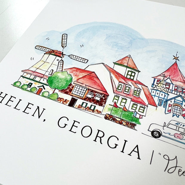 Helen, Georgia Art Print