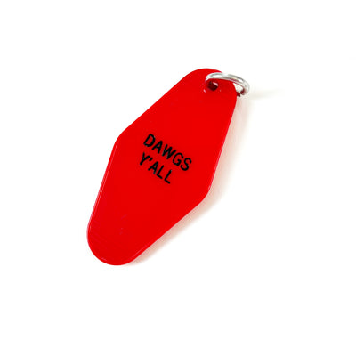 Dawg's Y'all Motel Keychain