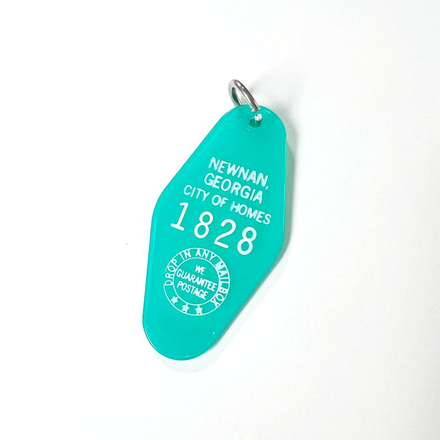 Newnan, Georgia Motel Keychain