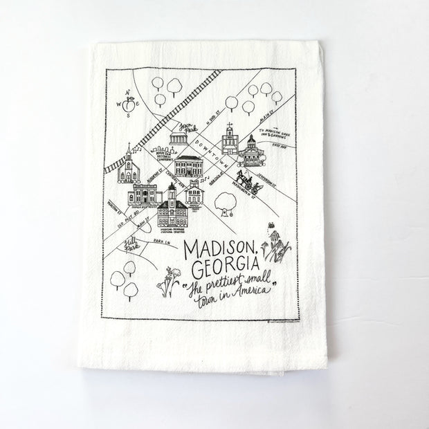 Madison, Georgia Flour Sack Towel