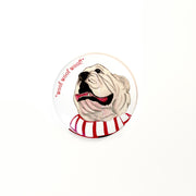 Woof woof Bulldog Magnets