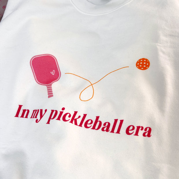 In my Pickleball Era Adult Sweatshirt