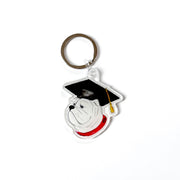 Bulldog Graduate Keychain