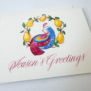 Partridge & Pears Greeting Card