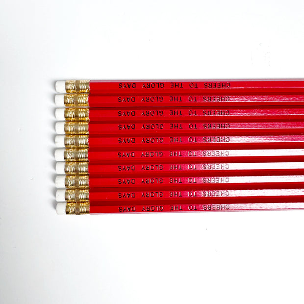 Cheers to the Glory Days Pencils