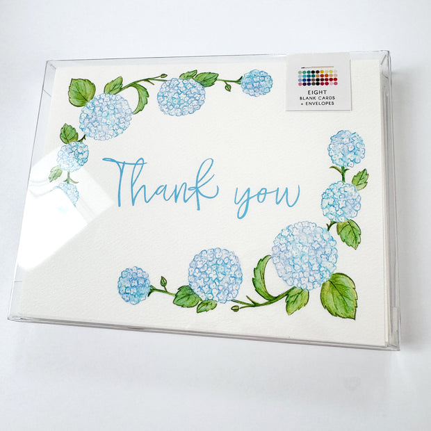 Hydrangea Thank You Greeting Card