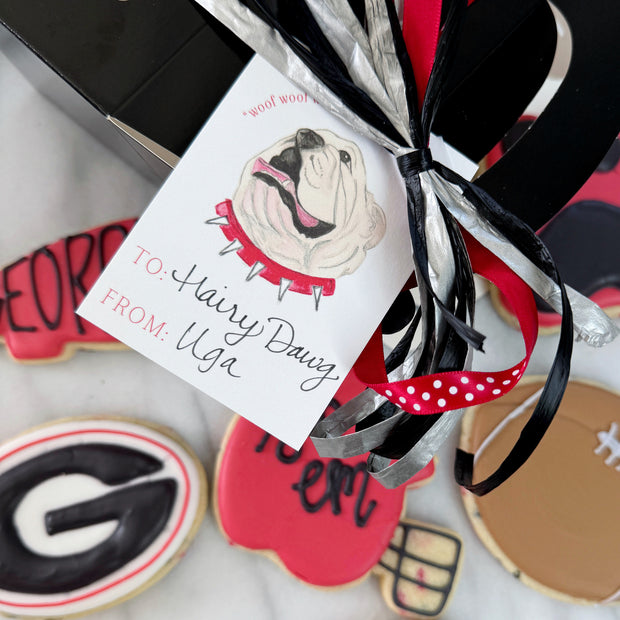 Bulldog Gift Tags