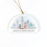 Charlotte, North Carolina Acrylic Ornament