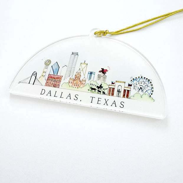 Dallas, Texas Acrylic Ornament