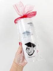Graduation Bulldog Frosted Party Cups