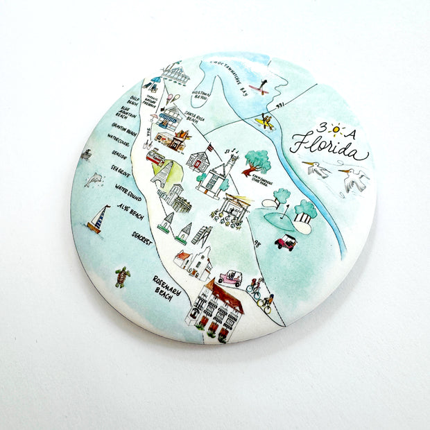 Beaches of 30A Magnets