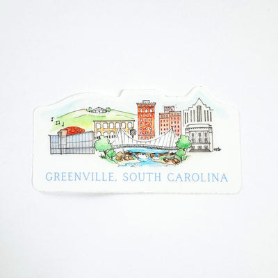 Greenville, South Carolina Sticker
