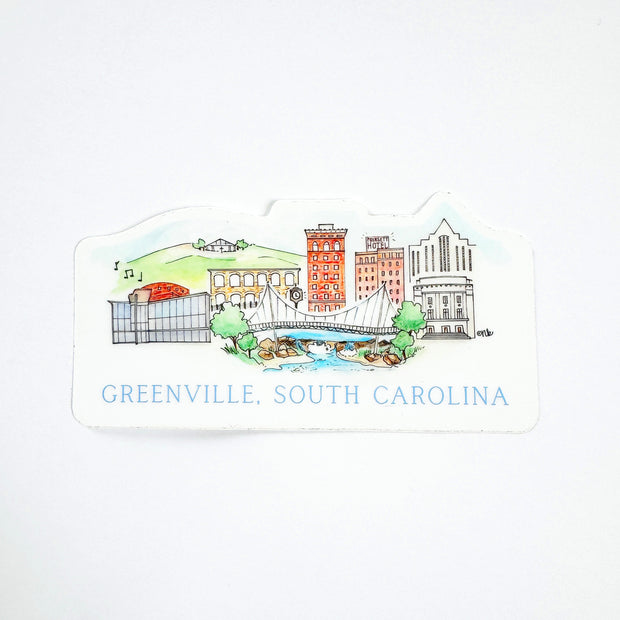 Greenville, South Carolina Sticker