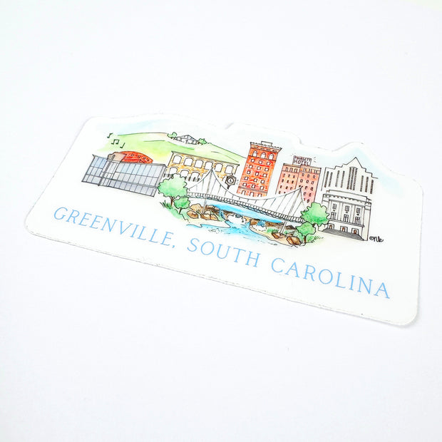 Greenville, South Carolina Sticker