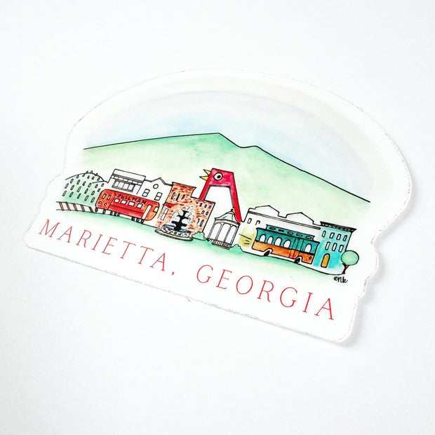Marietta, Georgia Sticker