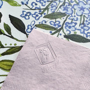 Mahjong Embossed Bird Bam Cocktail Napkins