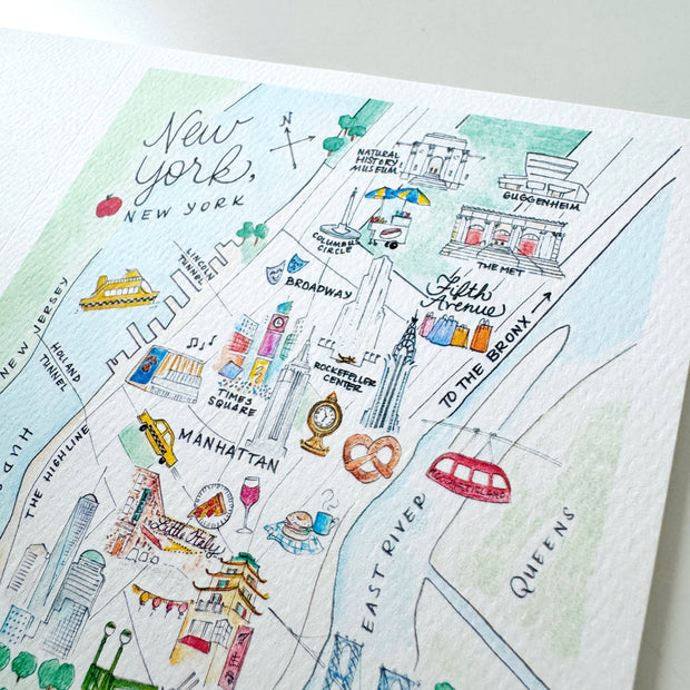 New York, New York Greeting Card