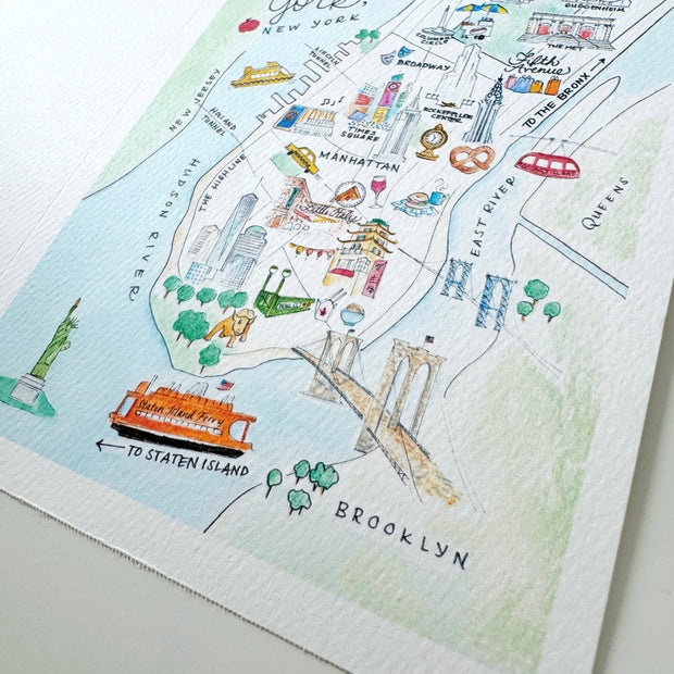 New York, New York Greeting Card