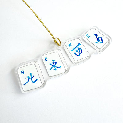 Mahjong NEWS Acrylic Ornament