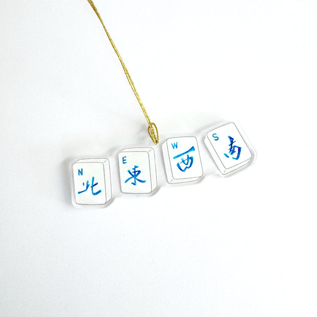 Mahjong NEWS Acrylic Ornament