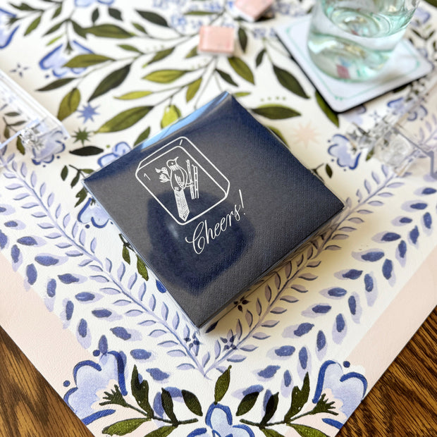Mahjong Bird Bam Cocktail Napkins