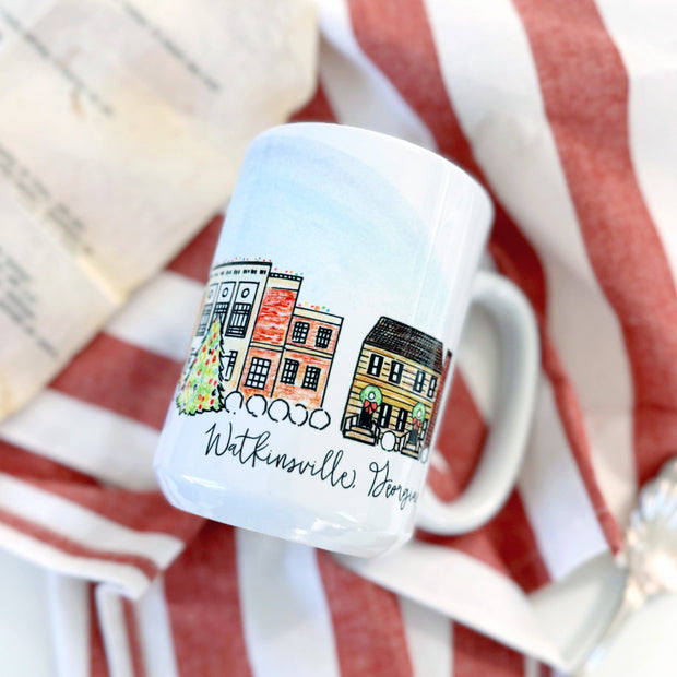 Watkinsville, Georgia Holiday Mug