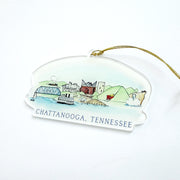 Chattanooga, Tennessee Acrylic Ornament