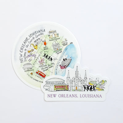 New Orleans Stickers