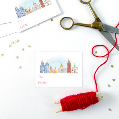 Atlanta Holiday Gift Tags