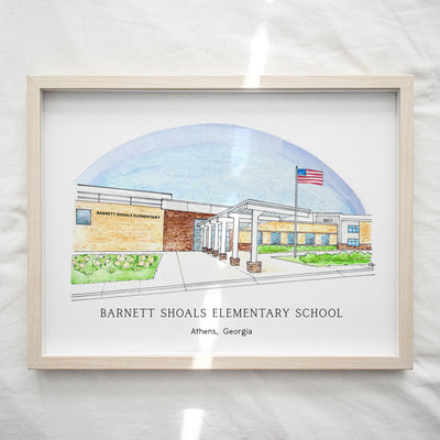 Athens Schools: Barnett Shoals Elementary Art Print