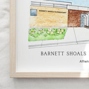 Athens Schools: Barnett Shoals Elementary Art Print