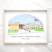 Athens Schools: Barnett Shoals Elementary Art Print