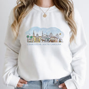 Charleston Skyline Adult Sweatshirt