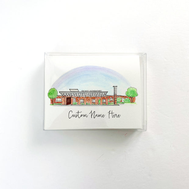 Athens Schools: Gaines School Elementary Boxed Notecard Set