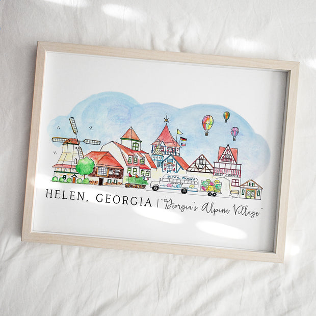 Helen, Georgia Art Print