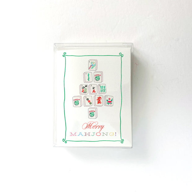 Merry Mahjong Greeting Card