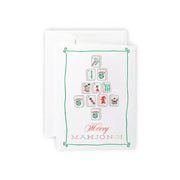 Merry Mahjong Greeting Card