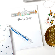 Personalized Notepads: Featuring a Variety of Skyline Designs