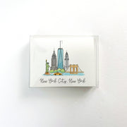 New York City, New York Skyline Greeting Card