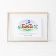 Oconee Schools: Oconee County High School Art Print