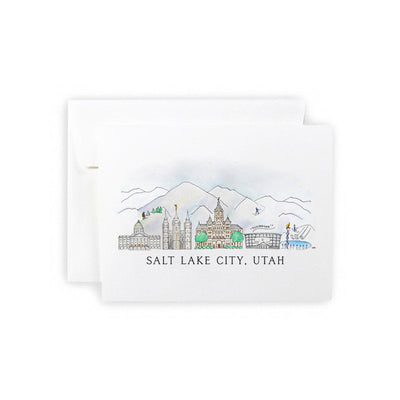 Salt Lake City, Utah Greeting Card