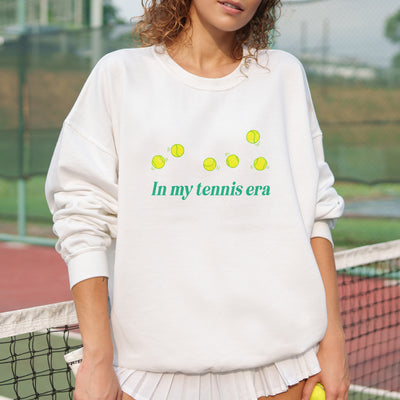 In my Tennis Era Adult Sweatshirt