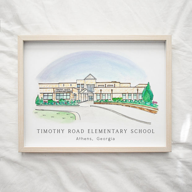 Athens Schools: Timothy Road Elementary Art Print