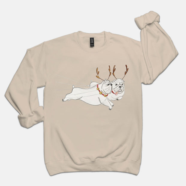Reindeer Bulldogs Adult Sweatshirt